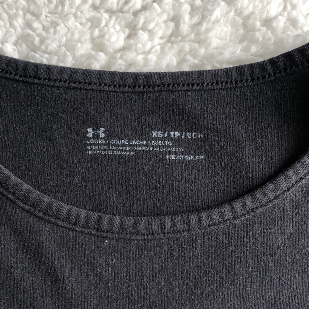Under Armour Black T-Shirt. XS. - Picture 2 of 3